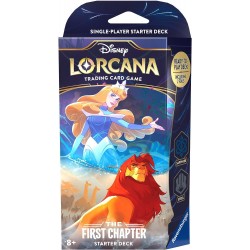Disney Lorcana Trading Card Game - The First Chapter Starter Deck: A Steadfast Strategy
