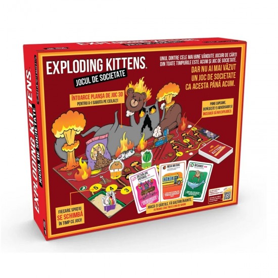 Exploding Kittens: Jocul de Societate Exploding Kittens: Jocul de Societate