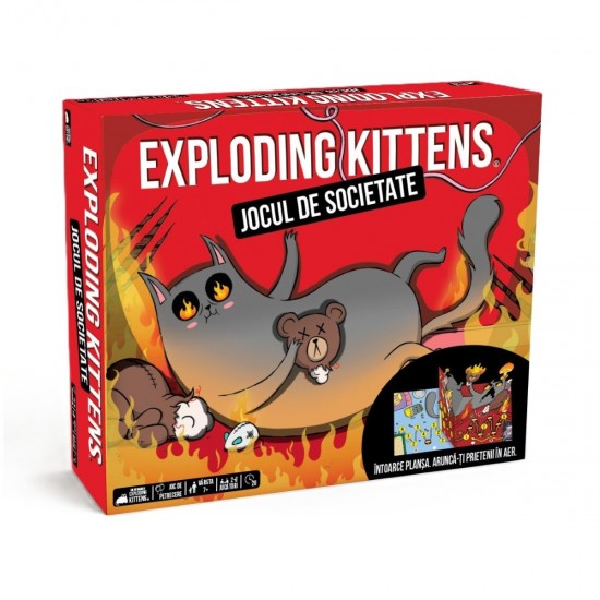 Exploding Kittens: Jocul de Societate Exploding Kittens: Jocul de Societate