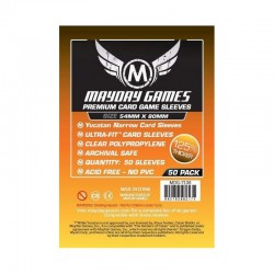 Mayday Premium Yucatan Narrow Card Sleeves (54x80mm)