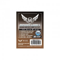 Mayday Premium Card Game Sleeves 63.5x88mm (Brown Backed)