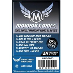 Mayday Premium Mini Euro Card Sleeves (45x68mm) Mayday Premium Mini Euro Card Sleeves (45x68mm)