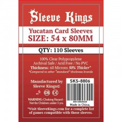 Sleeve Kings Yucatan Card Sleeves (54x80mm)