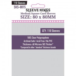 Sleeve Kings Medium Square Card Sleeves (80x80mm) Sleeve Kings Medium Square Card Sleeves (80x80mm)
