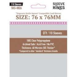 Sleeve Kings Hogwarts Battle Square Sleeves (76x76mm) Sleeve Kings Hogwarts Battle Square Sleeves (76x76mm)